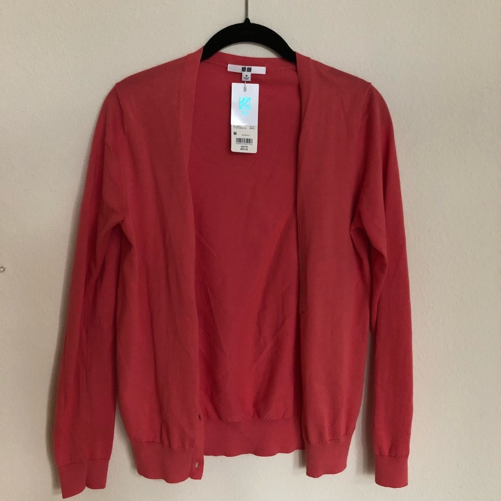 Salmon Cardigan $11